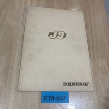 Peugeot fourgon J9 description