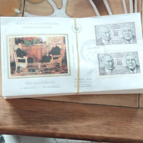 France lot enveloppes - lot, 1er