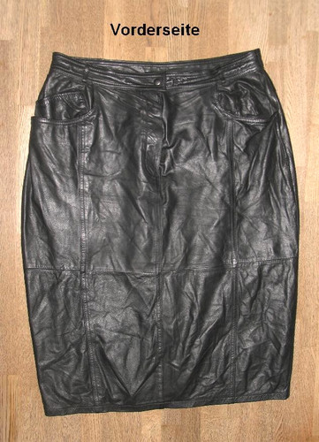 Miss helen jupe midi - midi, cuir