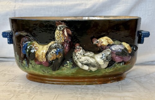 Rare jardiniere ceramique - en,