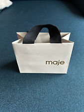 Petit SAC en papier MAJE blanc
