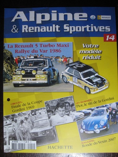 Fascicule alpine renault - fascicule, 14