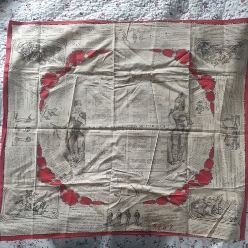 Ww1 mouchoir instruction - mouchoir, d'instruction
