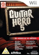 Jeu XBox 360 Guitar hero 5