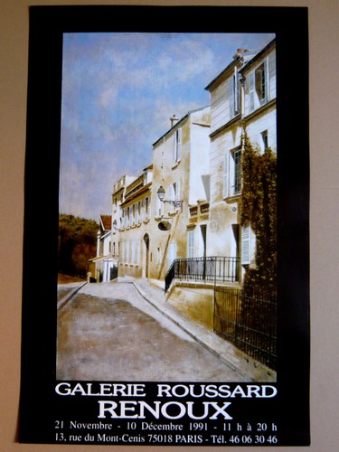 Renoux andré affiche 1991 - renoux,