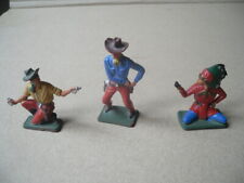 Anciennes figurines Starlux cowboy + indien  jouet jeu