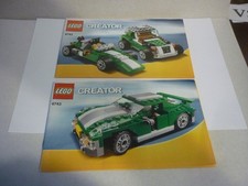 LEGO NOTICE SEULE creator  6743  ( 2 notices )   VOIR DESCRIPTION ET PHOTOS