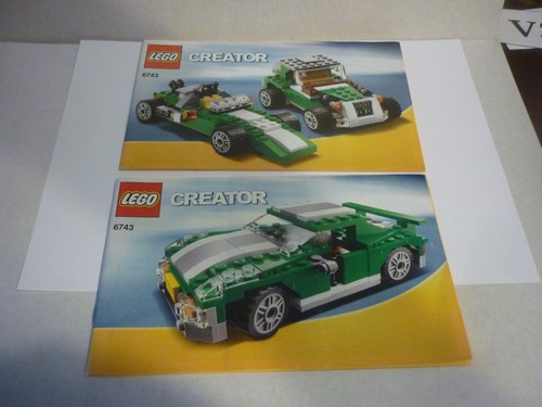 Lego notice seule creator - lego,