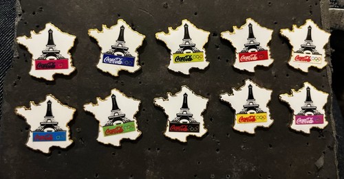 Pin paris 2024 coca - pin’s,