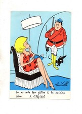 CPSM - ILLUSTRATEUR - RENE CAILLE - tu as mis le gibier .. - voyagée en 1965