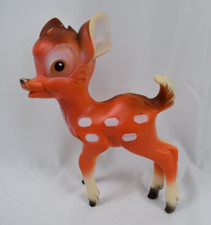 ANCIEN JOUET POUET BAMBI 23 cm WALT DISNEY  1970
