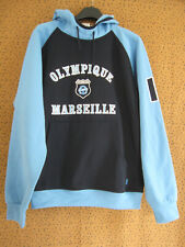 Sweat Vintage Olympique Marseille OM Sport football jersey ciel et marine - S
