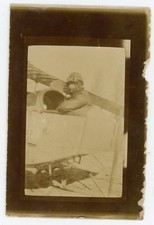 PHOTO 1917 avion Caudron Jean