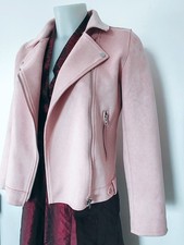 Perfecto en daim rose pâle