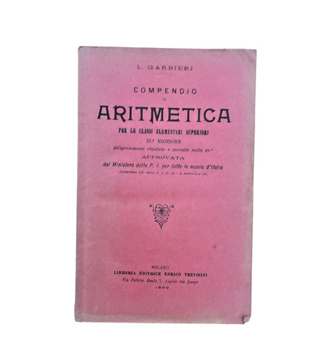 Livre ancien 1899