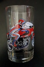 HONDA 997 BOL D'OR 1978,  1 VERRE A MOUTARDE  DESSIN ANIME VINTAGE