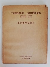 GALERIE CHARPENTIER CATALOGUE VENTE SCUPLTURES JUIN 1954
