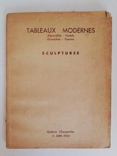Galerie charpentier catalogue - galerie,