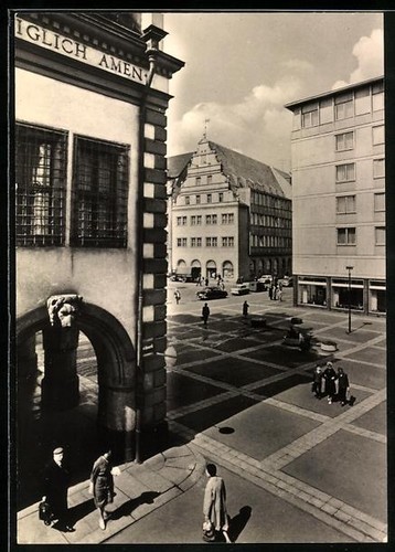 Leipzig marché vieille - marché,,