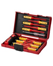 VEVOR Jeu de Tournevis Isolés 13PCs Ensemble d'Outils Isolés pour Électriciens