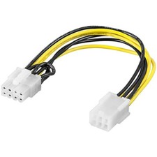 Câble d'alimentation PC PCI Express 6pin > 8pin Goobay - Goobay