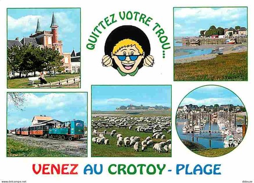 Carte postale le - carte, crotoy
