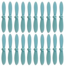 20pcs Hélices Hélices Pour Vis à Air Pour Cheerson CX 10 Mini Drone Bleu
