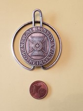 CHAMPAGNE LANSON  REIMS / Pince à Billets / METAL ARGENTE