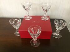 28 verres à vin rouge Harcourt en cristal de Baccarat (prix à la pièce)