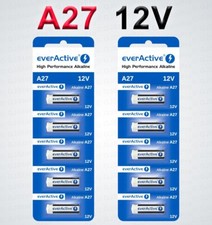 Piles 27A MN27 Pile 12V EverActive LR27A GP27A 27A : Unitaire ou par Lot