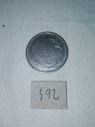 Pièce lira 1965 - 1,