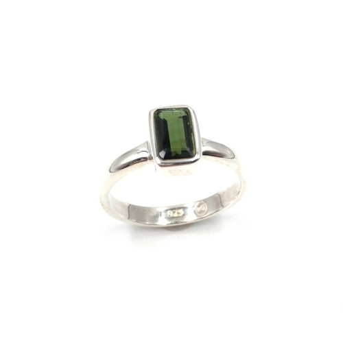 Bague argent 925 tourmaline - argent,