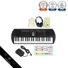 Clavier mini-clavier noir CASIO SA-81 [comprend adaptateur secteur casque KHP...