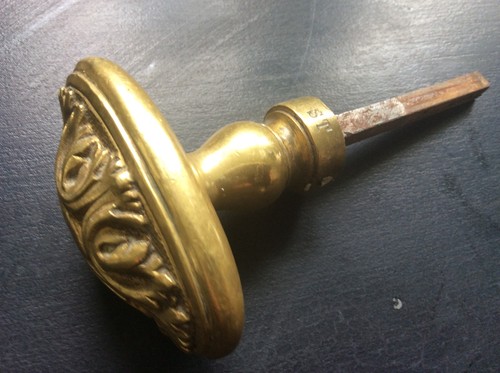 Poignée bronze ancienne olive - poignée,