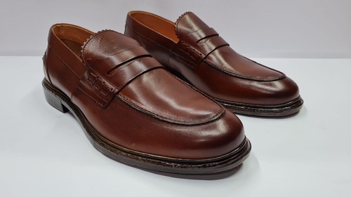 Mocassin homme cuir lisse - mocassin, en