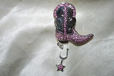 Pink Crystal Cowgirl Boot