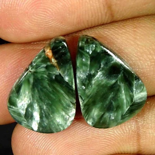 90cts paires cabochon poire - paires,