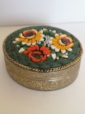 Boite pilulier métal à