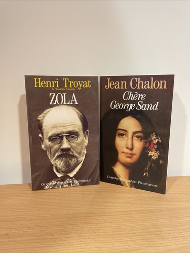 Lot livres biographies zola - lot,