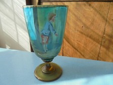 Ancien Grand verre émaillé