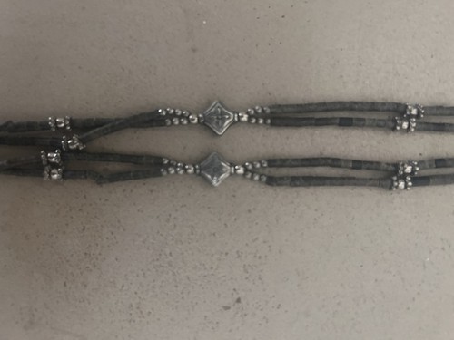 Collier touareg ancien argent - collier,