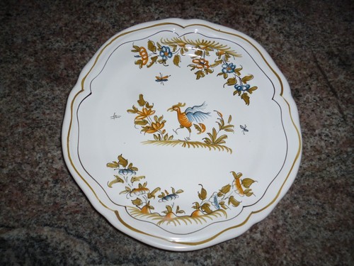 Belle assiette faience - belle, en