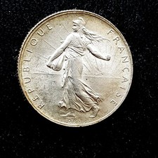 MONNAIE. FRANCE: 1 FRANC ARGENT SEMEUSE 1898-1920 AU CHOIX