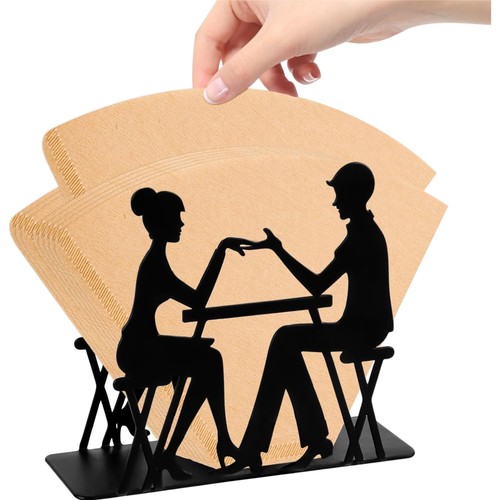 Porte filtre café noir - filtre,
