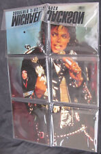 Michael Jackson BAD Souvenir Singles Pack Square 45t 7" PICTURE DISC UK 1988
