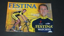 CPA CARTE CYCLISME CICLISMO TOUR FRANCE FESTINA 2001 CYCLING CHRISTOPHE MOREAU