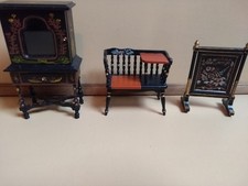 meubles maison de poupée 1/12ème style NAPOLEON III