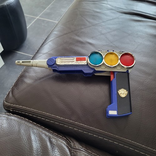 Pistolet jouet bleu - , avec