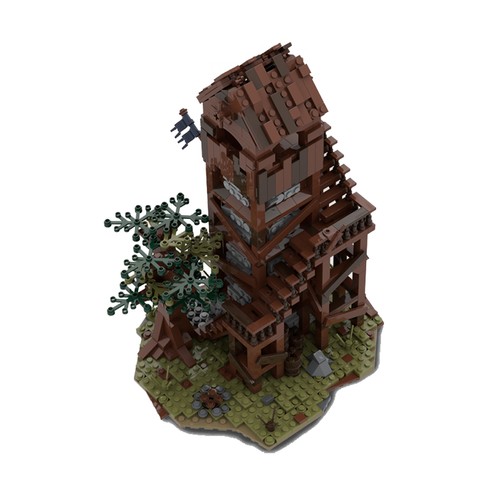 Moc 76430 medieval patrol - medieval,