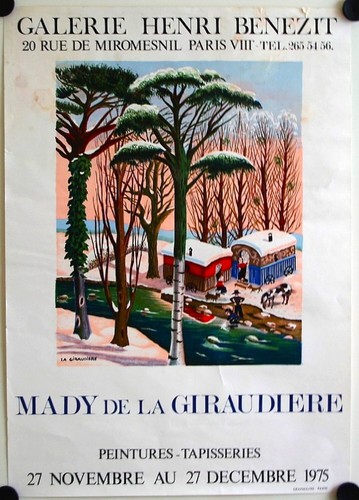 Affiche mady giraudiere - de, la
